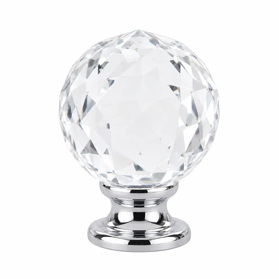 Tirador Diamante Bola Cromo 1