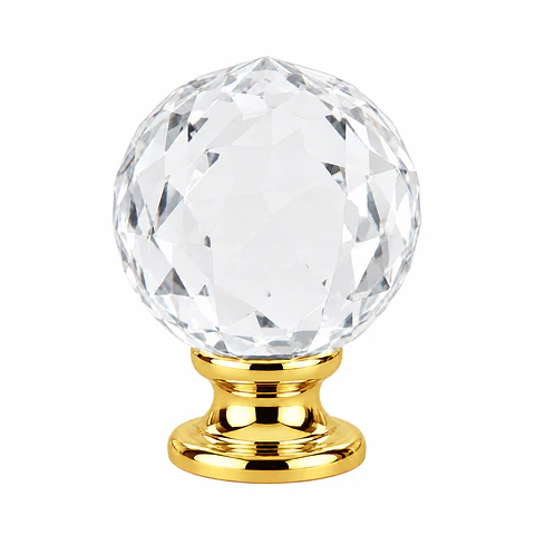 Tirador Diamante Bola Dorado