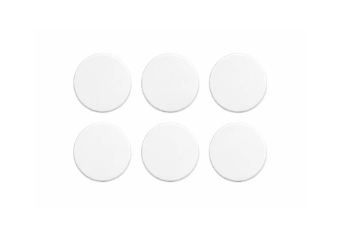 Tapa Tornillo Blanco Autoadhesivo