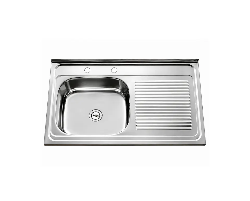 Lavaplatos Combinación 100 cm Sobreponer 2