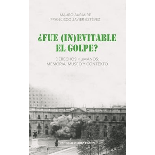 Fue Inevitable El Golpe. Derechos Humanos : Memoria, Museo Y Contexto