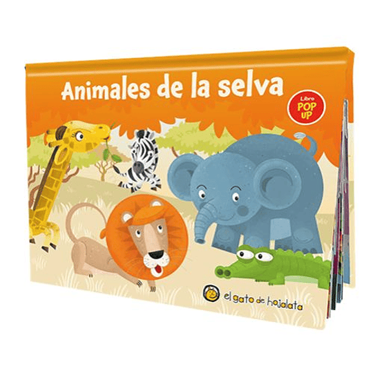 Animales De La Selva: Libro Pop Up