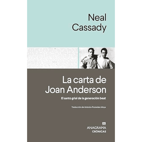 La Carta De Joan Anderson: El Santo Grial De La Generacion Beat