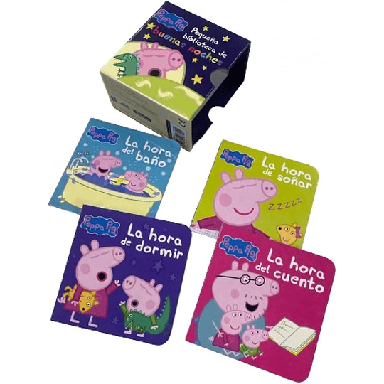 Peppa Pig: Pequeña Biblioteca De Buenas Noches 