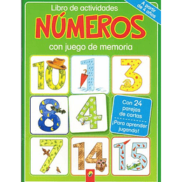 Libro De Actividades: Numeros (Con Juego De Memoria)