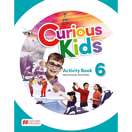 Curious Kids 6 Wkbook With Dig