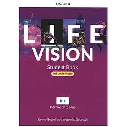 Life Vision Student Book With Online Practice Intermediate Plus