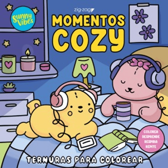 Momentos Cozy: Ternuras Para Colorear