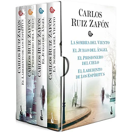 Estuche Tretalogia El Cementerio De Los Libros Olvidados (La Sombra Del Viento | El Juego Del Angel | El Prisionero Del Cielo | El Laberinto De Los Espiritus)