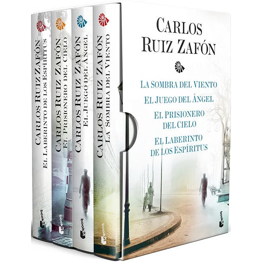 Estuche Tretalogia El Cementerio De Los Libros Olvidados (La Sombra Del Viento | El Juego Del Angel | El Prisionero Del Cielo | El Laberinto De Los Espiritus)