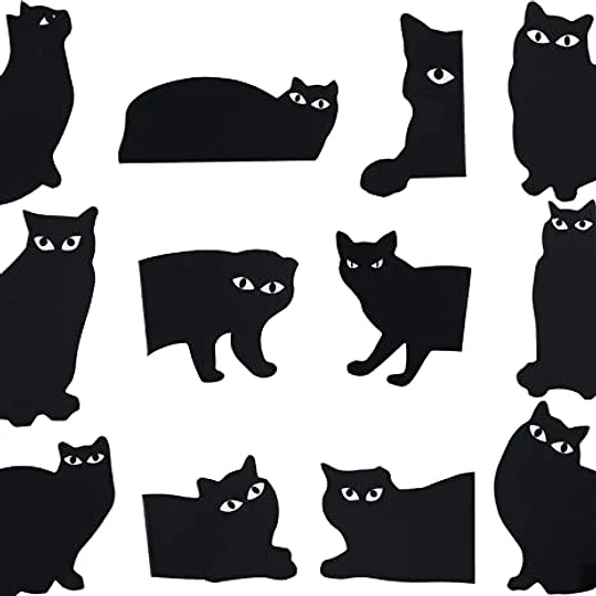 Marcapagina: Gatitos Negros