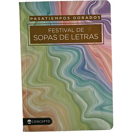 Pasatiempos Dorados -Festival De Sopas De Letras