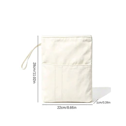 Funda Libro Tela (Blanca)