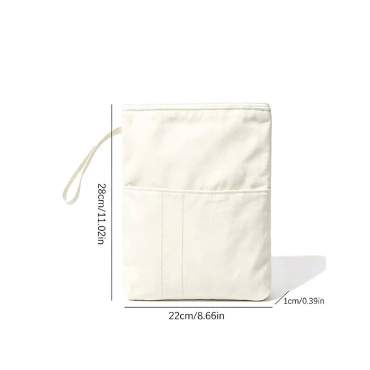 Funda Libro Tela (Blanca)