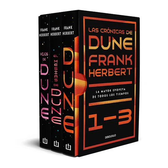 Las Cronicas De Dune (Estuche Con: Dune | El Mesias De Dune | Hijos De Dune)