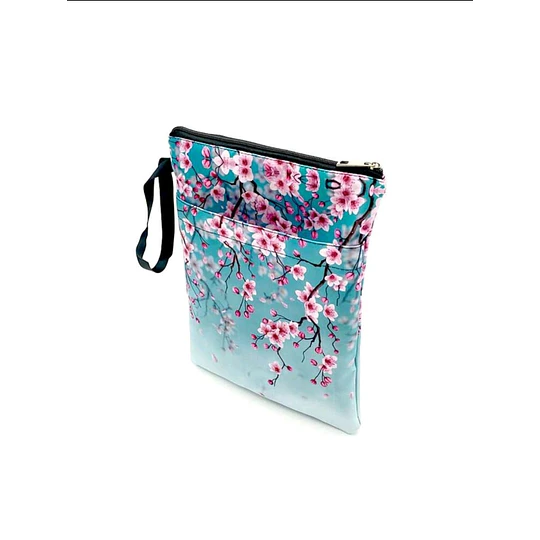 Funda Libro Tela (Flores De Cerezo)