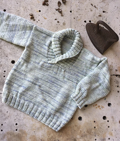 Patrón Sweater Cuello Vuelto Agustín