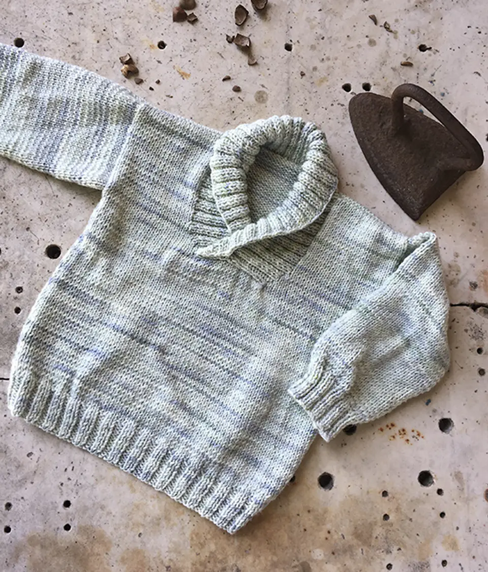 Patrón Sweater Cuello Vuelto Agustín 1