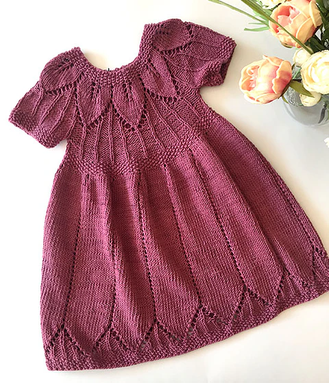 Patrón Vestido Canesú de Hojas