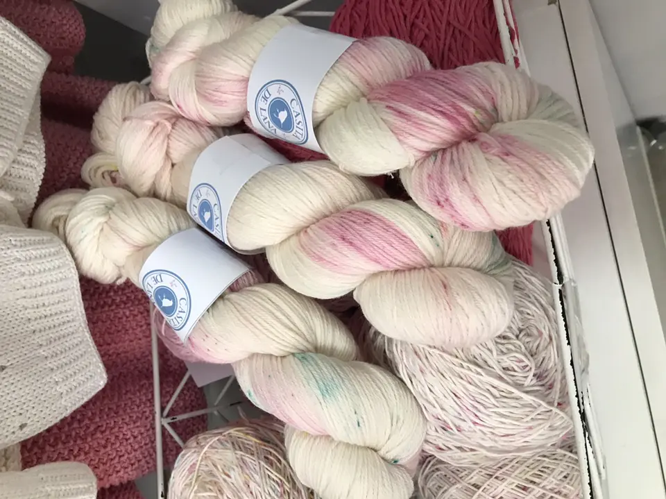 Lana Merino Superwash Pintada Sugar 1
