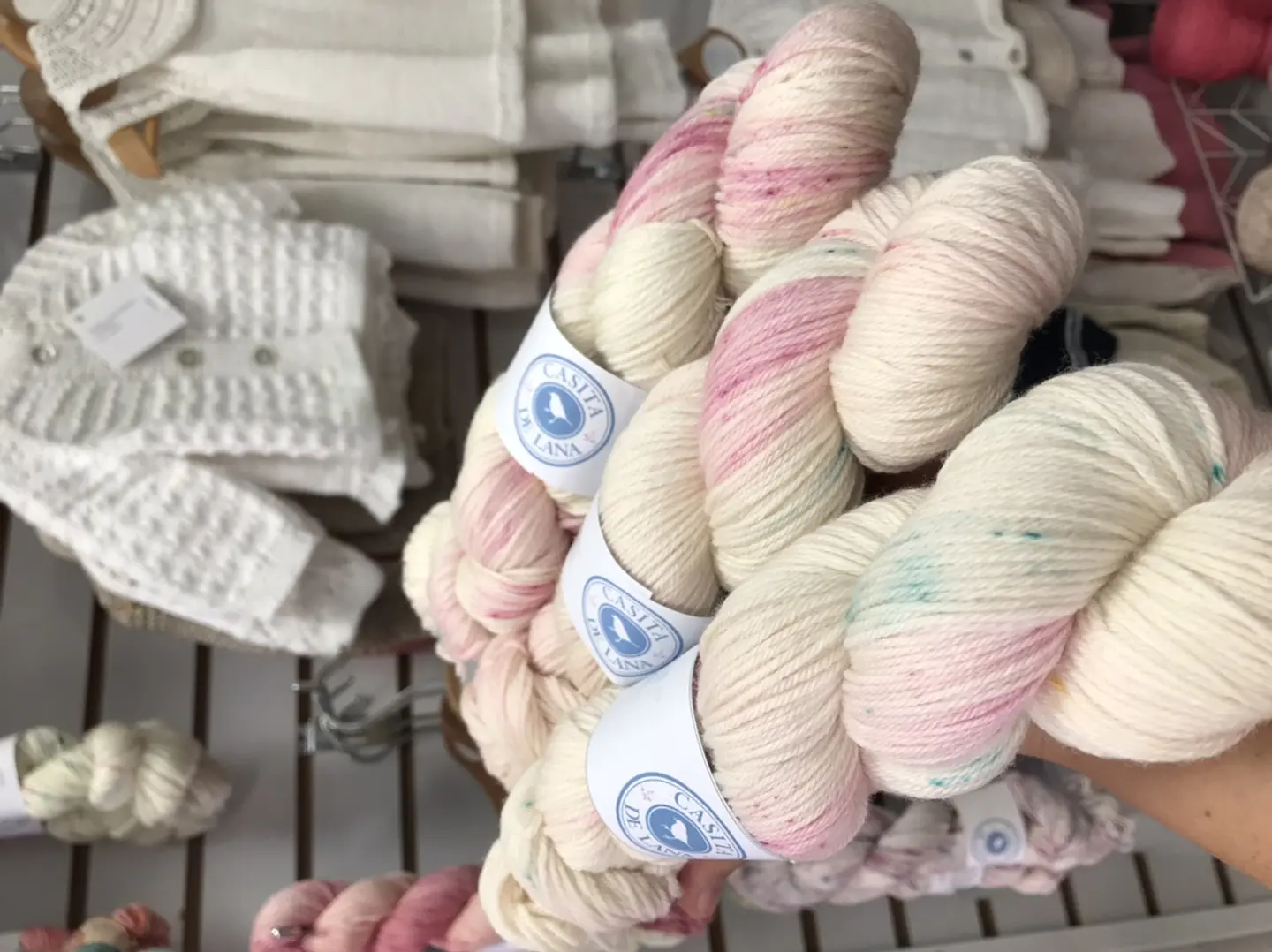 Lana Merino Superwash Pintada Sugar 2