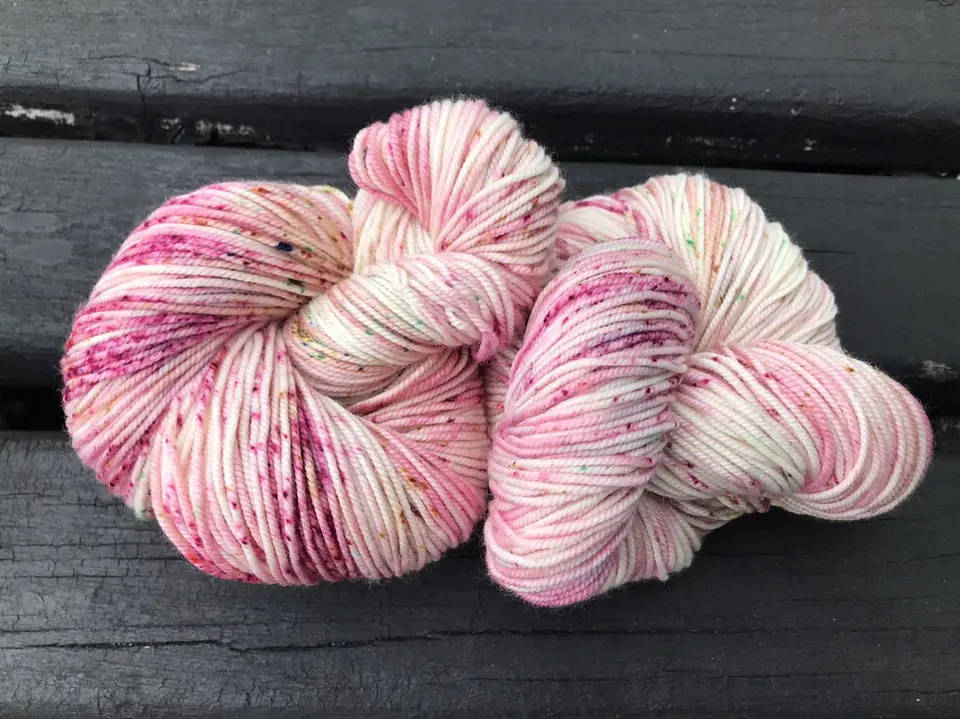 Lana Merino Superwash Pintada Petal Pink  1