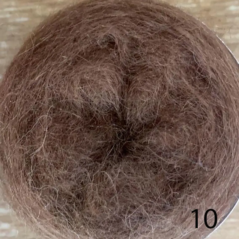 Alpaca Perchada  tipo Mohair (lace) 8