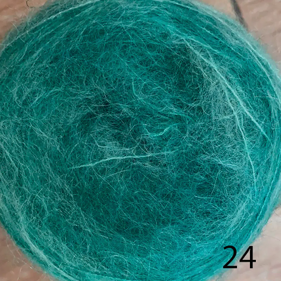 Alpaca Perchada  tipo Mohair (lace) 17