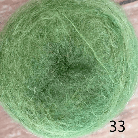 Alpaca Perchada  tipo Mohair (lace)