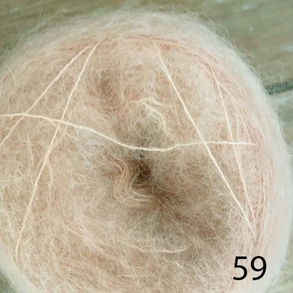 Alpaca Perchada  tipo Mohair (lace) 37