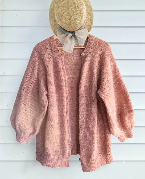 Patrón Cardigan Silent Beach Adulto