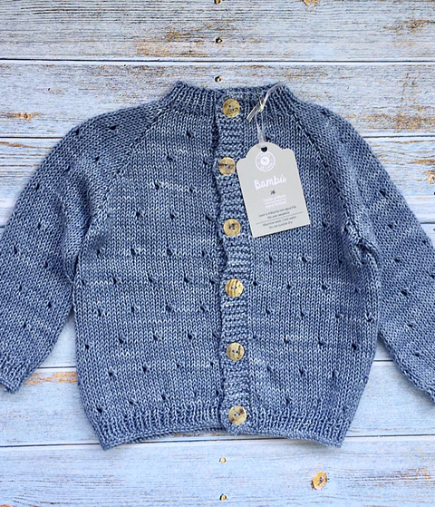Chaleco Calado Azul (Bambú)