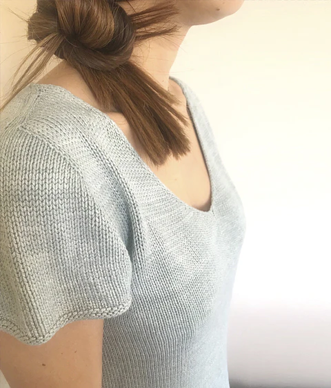 Patrón Polera Nomeolvides