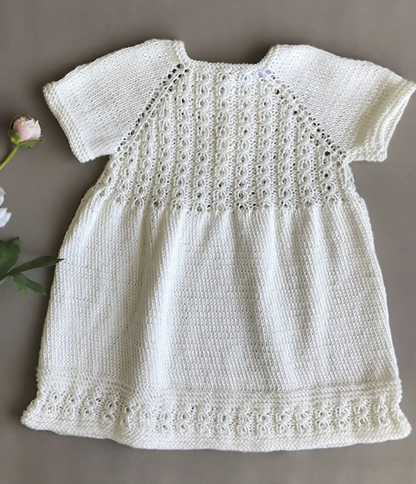 Vestido Blanco Bambú 2
