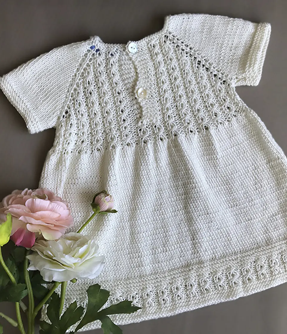 Vestido Blanco Bambú 3
