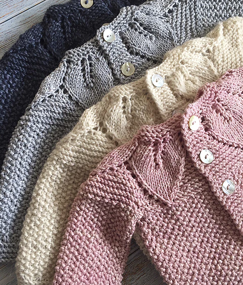 Kit de Tejido Hojas Merino Superwash 