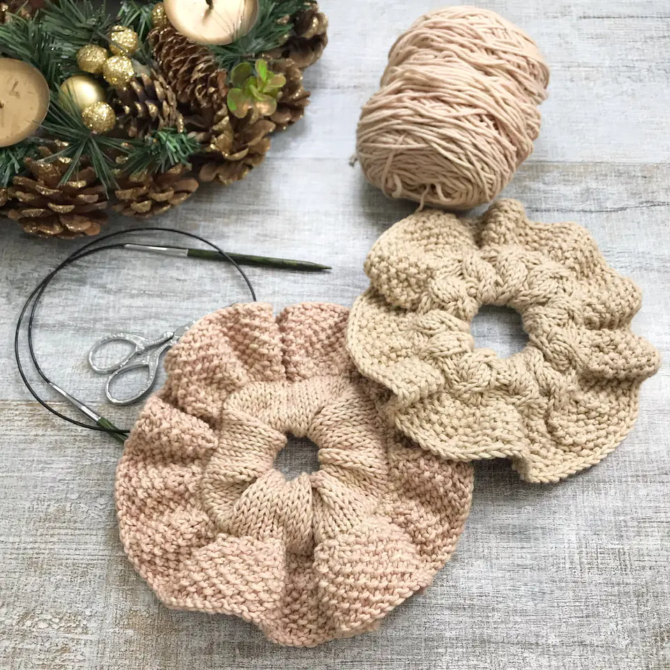 Kit de Tejido Scrunchies 1