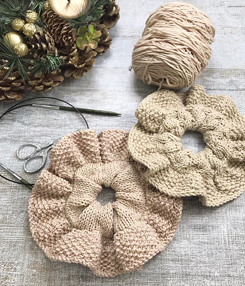 Patrón Scrunchies 