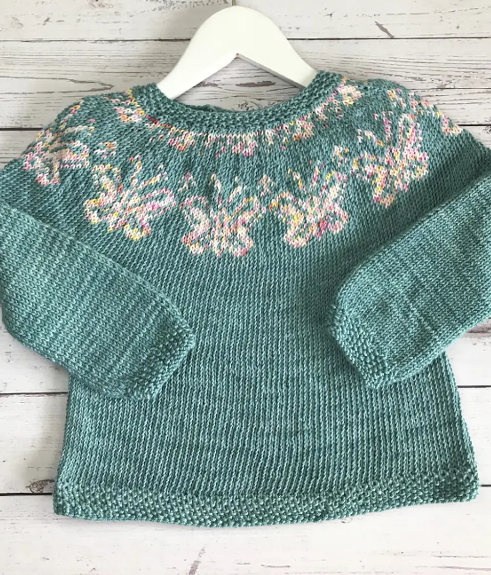 Patrón Sweater Papillon 2