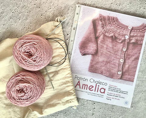 Kit de tejido Chaleco Amelia