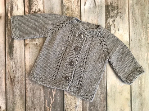Chaleco Algodón Gris 0 a 3 meses