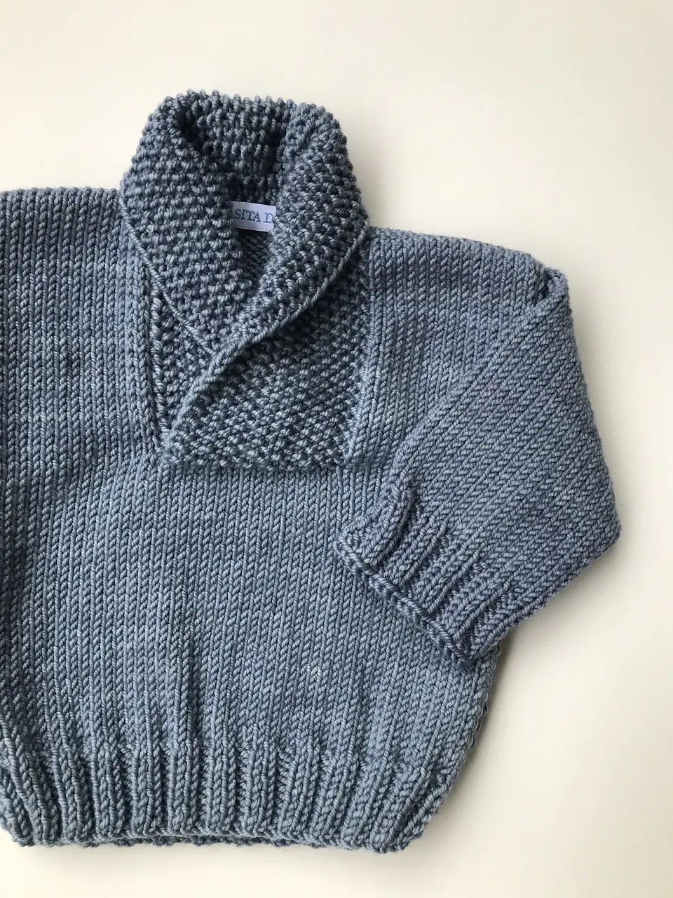 Sweater Cuello Vuelto Azul 3
