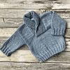 Sweater Cuello Vuelto Azul