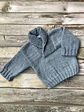 Sweater Cuello Vuelto Azul - Miniatura 4