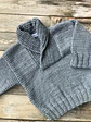 Sweater Cuello Vuelto Azul - Miniatura 2