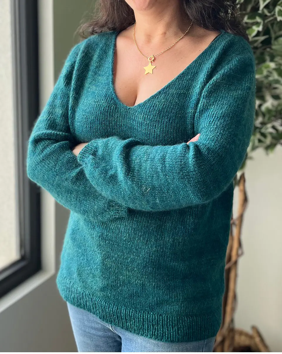Patrón Sweater Nomeolvides 3