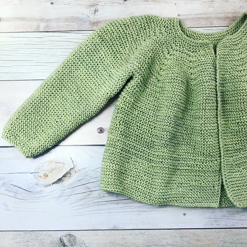 Patrón Cardigan Simplicity 1