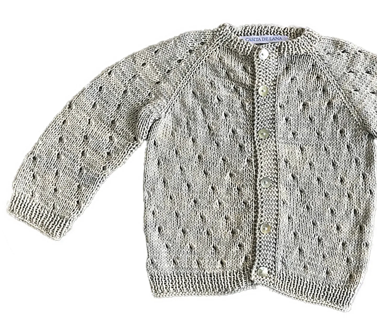 Chaleco Calado Algodón con alpaca 1