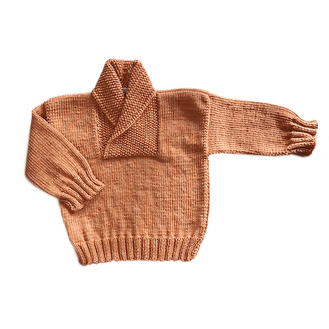 Sweater Cuello Vuelto Terracota