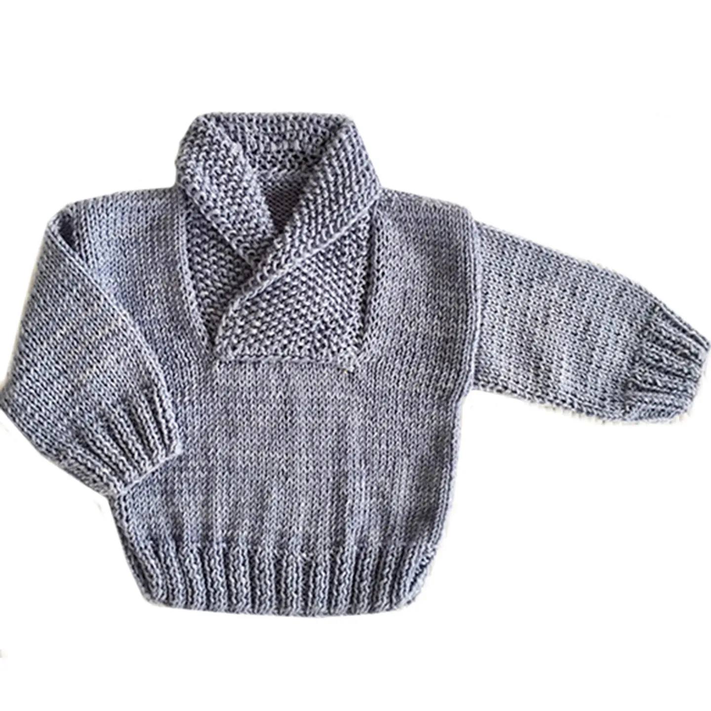 Sweater Cuello Vuelto Azul 1